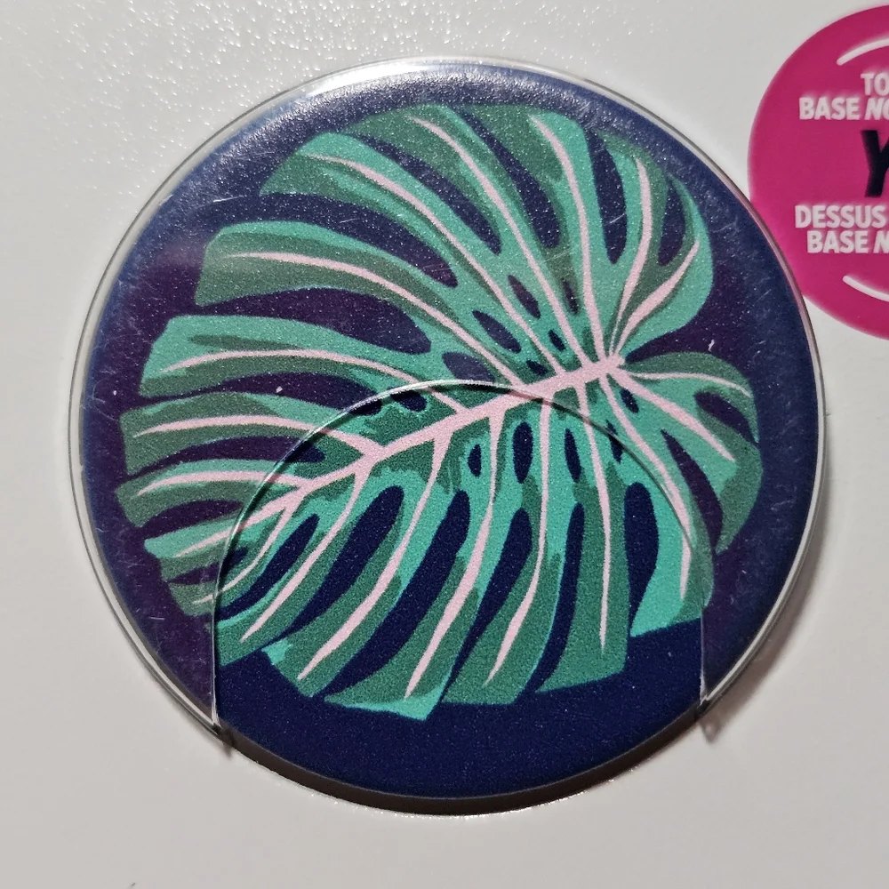 Popsocket - Vintage Palm Leaf (JUST THE TOP!)
